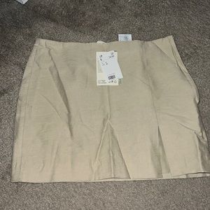 H&M Linen Blend Skirt